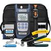 Guakiili Kit di Strumenti in Fibra Ottica FTTH, misuratore di Potenza in Fibra Ottica da -70dBm~+10dBm e localizzatore di guasti visivo da 10mW (Mixed Color)