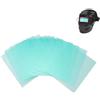 Mimdixy 10 Lenti Casco Da Saldatura, Piastra Protettiva Trasparente, Copertura Esterna Trasparente, Lenti Ricambio Ricambio, Copriobiettivo Trasparente 1mm Spessore per Saldare Foglio Protettivo Esterno
