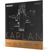 D'Addario Kaplan Amo - Corde per violino, scala 4/4, tensione alta