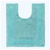 HOMESCAPES Tappetino da bagno di lusso, 1600 g/m², extra morbido, 100% cotone, reversibile, antiscivolo, lavabile, super assorbente, ad asciugatura rapida, tappeto per WC, 50 x 55 cm, colore: blu