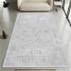 CARPETIA Tappeto vintage ornamento argento, 120 x 170 cm