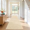 SHACOS Tappeto Corridoio Antiscivolo 60x300 cm, Tappeti Passatoia Beige