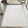 CARPETIA Tappeto passatoia per corridoio, motivo ornamentale, vintage, crema, 80 x 150 cm