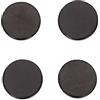 Igox Schungite 4x Piastra per Cellulare con Adesivo Cerchio Protezione EMF Shungite