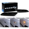 Esselle Parts Coppia Frecce Laterali Nero Fumé Progressive Dinamiche A Led per Alfa Romeo 147 Restyling, Alfa 156, Fiat Tipo MK2, Lancia Delta MK3, Ypsilon MK2 312, Plug and play Canbus nessun errore