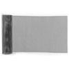Esenlong Griglia in rete in alluminio con foro da 6x12mm, universale, per auto da corsa, griglia a rete per carrozzeria, griglia a rombo, colore: nero (100 x 33 cm)