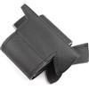 Hoandkp Coprivolante Auto Coprivolante Nero Cucito A Mano Per VW Per Golf 7 GTI Per Golf R MK7 Per Polo Per Scirocco 2015 2016 Accessori Interno(Black)