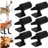 Annlpoy Animal Auto Dispositivo Cervo, Gioco a ultrasuoni efficiente Repellente per cinghiali per Auto, Protezione a ultrasuoni per Animali da Strada, Facile da installare, Leggero e Compatto (6)