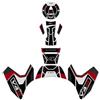 AZgraphishop Az Graphishop Kit adesivi Resina 3D Compatibile Con Ducati Multistrada V4 S Carbon Style PACK-GP-005