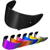 PSLER Visiera per Casco per RF-SR RF-1200 Visiera colorata per X14 NXR Z7 CWR-1 RYD X-Spirit III, Accessori di Ricambio per Visiera di Protezione UV per Moto(Nero)