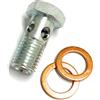 Generico Kit Vite Forata (4 Fori) Olio Turbina per Motori Fiat Multiair e T-Jet Abarth