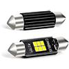 XELORD C5W LED 41mm Lampadine Bianco 6000K Per Cupola Del Festone Luci Interne Auto,Lampada Targa,Bagagliaio E Così Via(2 Pezzi)