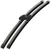 MBPBVRVAF Tergicristallo Per Parabrezza Per Fiat 500 2007-2017 500L 2012-2022 500X 2014-2023 500C 2pcs Anteriore Auto Parabrezza Spazzole Tergicristallo Accessori Finestra(Black-Green,500L (2012-2022))