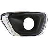 RFSHOP Auto Fari Fendinebbia Per Jeep Per Compass 2011-2017 Paraurti Anteriore Auto Fendinebbia Cornice Copertura Cappuccio Cornice Coperchio Cofano(B left)