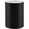 ETOPARS Auto Pellicola Protezione Fibra di Carbonio 10cmx10m Autoadesiva Pellicola Protettiva Vernice Davanzale Portiera Adesivo Sottoporta Paraurti Striscia AntiGraffio