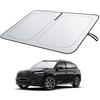 BIXUAN Parasole per parabrezza compatibile con Skoda Kamiq 2019-2025 2026 copertura parasole per auto per parabrezza, ombrellone pieghevole con protezione UV parasole accessori