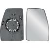 LONGLING Sostituzione specchietto retrovisore destro grande vetro superiore riscaldato con supporto per Ford Transit Tourneo Custom V362 2012-2024