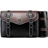 sodeber Borsa laterale vintage per moto con design retrò, grande capacità, installazione semplice