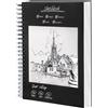 RMIVEGLIA Sketchbook A4 - Album da Disegno Premium, 50 Fogli/100 Pagine, 200 g/m², Bloc...