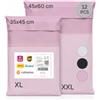 Zenacasa - 12 Buste Per Spedizioni Vinted - Taglie XL/XXL - Buste Plastica Per Spedizioni Opache,Ultra Resistenti e Impermeabili, Rosa