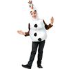 Rubie's Disney Frozen 2, Olaf Snowman Tabard, costume per bambini, taglia media età 5-6 anni
