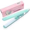 FILFEEL Piastra per capelli, Mini Raddrizzatore dei bigodini Strumento per lo styling di bellezza stirare piatto