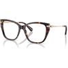 Swarovski SK2060 1002 - Occhiali da Vista Cat-Eye Havana Donna