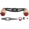 YobiLife Manico di ricambio in fibra di carbonio e sughero per mulinelli da pesca Baitcasting, mano sinistra o destra (destra)