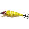 NUEAYMS Esca da pesca con amo luminoso per calamari con amo duro artificiale di gamberetto duro con esca notturna durevole esca per calamari luminosi