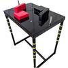 Generic Tavolo Da Battaglia Di Wrestling Da Polso, Tavolo Braccio Di Ferro Adatto for La Casa Palestra Spettacolo Competizioni(Red+black)