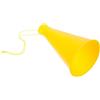 SOLUSTRE Megafono Giocattolo in Plastico Giallo Portatile per Sport e Feste, Come Party Horn e Cheering Prop per Concerti e Cerimonie