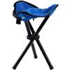 MISUVRSE Sgabello da pesca, portatile, altezza 30,5 cm, pieghevole, 3 gambe, sedia per escursioni, campeggio, picnic