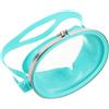 Hemobllo Maschera da Snorkeling Ovale per Adulti Tenuta Stagna, Leggera in Silicone e Pvc per Immersioni e Piscina