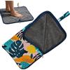 shjxi Borsa impermeabile per costume da bagno, con asciugamano incorporato, custodia portatile 2 in 1, con manico e cerniera, impermeabile, per vestiti bagnati, spiaggia, viaggi, piscina, barca
