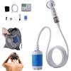Generic Portable Shower for Camping, Rechargeable Outdoor Camp Shower Pump