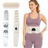 Warmforwel Cintura EMS Riscaldante per Schiena e Addome, Stimolatore Muscolare Addominale Senza Fili con Calore, Fascia Indossabile per Addominali, Relax per Braccia e Gambe
