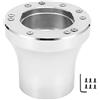 Zonizforceal Connettore Adattatore Volante Base di Collegamento a 5/6 Fori per Carrello da Club Car (B(Argento))