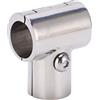 ROHMRHIE Connettore per Tubo a T a 90°, Diametro Interno 1 pollice/25,4 mm, Accessori separabili per corrimano per Barche in Acciaio Inossidabile