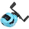 BTOSEP Mulinello Baitcasting con un rapporto di velocità di 7,2:1 e cuscinetti in acciaio inox per la pesca in acqua salata e dolce - 8 kg di forza frenante (LQ2000L)