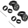 HUTSRAI Supporto per fanale posteriore per bicicletta, supporto per reggisella, supporto per luce a LED per specchietto retrovisore Varia Radar