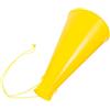 SOESFOUFU Megafono Giocattolo Portatile in Plastica Giallo per Feste e Cerimonie, Strumento per Cheerleading e Articoli per Feste Divertimento Visivo