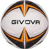 givova Pallone Match King Nero/Arancio Fluo Tg. 5