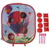 Mtlavishness Bean Bag Toss Gioco Giocattolo Portatile Pieghevole 4 Fori Cornhole Bounce Bean Bag Toss Kit di Giochi all'aperto con 8 Sacchi di Fagioli e 4 Chiodi da Pavimento per