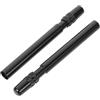 AUTSUPPL Adattatore Valvola Bici in Lega Nero 1 Paio per Estensione Gonfiaggio Pneumatici Mountain e Road Bike Tubo Prolunga Facile da Usare