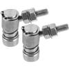 Toddmomy 2 Pezzi di Testa di Collegamento per Cavo dell'acceleratore per Barca - Kit terminale a Stelo sferico per Uso Nautico, Raccordo acceleratore a sgancio rapido per Motore di Yacht