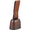 AMUSLESUR Campanello per Orso in Ferro Suono Chiaro e Luminoso, Campanello Anti-orso per Escursionismo e Arrampicata, Accessorio Elegante per Pecore e Bovini