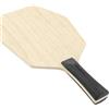Générique Racchetta da tennis da tavolo - Racchetta da Ring-Рong in legno da 10,04 pollici | Base per mazza da Рing-Рong pura a 5 strati | Spot e stabilità migliorati - per la potenza offensiva