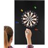 Générique Dart Board Wall Protectors -Felt Dart Board Wall Protector - Felt Self-Adhesive 30 x 30 cm Spliced Panels | all Shield Backboard For Office Game Room Bar Basement Garage Use