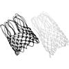 MOBUTOFU Rete da Basket Sostitutiva Professionale 2 Pezzi in Nailon per Esterni 12 Anelli Resistente e Anti per Campi da Gioco Outdoor