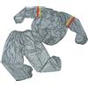 Toorx Tuta Sauna Taglia S/M AHF-009 Unisex Adulto, Grigio argento, 30x32x25